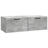 Wall-Mounted TV Cabinet Concrete Grey 98 x 41 x 30 cm 899038