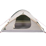 ZNTS Camping Tent Dome 2-Person Green Waterproof 94643