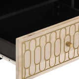 TV Cabinet 80x33x46 cm Solid Wood Mango 358265