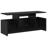 TV Stand Black Oak 102 x 35 x 45 cm Engineered Wood 890993