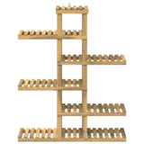 Plant Stand White 93 x 25 x 114.5 cm Solid Acacia Wood 903099