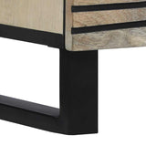 Media Storage Cabinets & Racks White and Black 60 x 33 x 100 cm 4018002