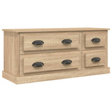 TV Cabinet Sonoma Oak 100x35.5x45 cm Engineered Wood 816451