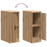 Garage Storage Cabinet Artisan Oak 30x51x85 cm Solid Wood Pine 860561