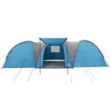 Family Tent Dome 8-Person Blue Waterproof 4009429