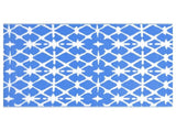 Outdoor Carpet ARAKIL Blue and White 120x180 cm PP 310445