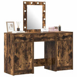 Dressing Table with Door Brown 50 x 41 x 135 cm Engineered Wood 3334258