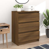 815512 Sideboard Brown Oak 60x35x76 cm Engineered Wood