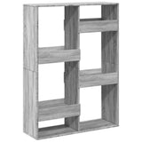 Room Divider Grey Sonoma 100x33x135 cm Engineered Wood 3309560