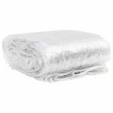 Clear Tarpaulin with Eyelets 1x8 m PVC 4018588