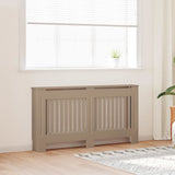 Radiator Cover 2 pcs Brown 152 x 19 x 81.5cm Engineered Wood 3403233