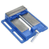 Drill Press Vise Blue 150 mm Cast Iron 154634