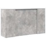 Reception Desk Concrete Grey 180x50x103.5 cm Engineered Wood 3324208