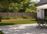 Raised Garden Bed Natural 400 x 40 x 24 cm cold-rolled steel 8006351
