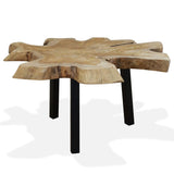 Coffee Table Genuine Teak 80x70x38 cm 244550