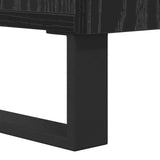 TV Cabinet Black Oak 150 x 30 x 50 cm Engineered Wood 879600