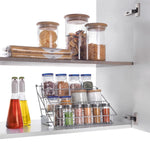 ZNTS Metaltex 3-tier Spice Rack Up&Down on Rails 443444