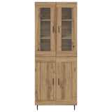 Highboard 2 pcs Artisan Oak Engineered Wood 3416016