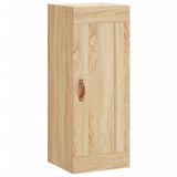 Wall Mounted Cabinet Sonoma Oak 34.5x34x90 cm Engineered Wood 830479