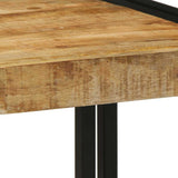 Coffee Table Brown 40 x 40 x 38 cm Solid Mango Wood 4102724