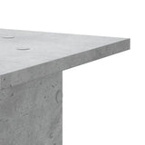 Speaker Stands 2 pcs Concrete Grey 30x30x95 cm Engineered Wood 852675