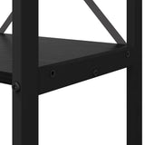 Bookshelf Black Oak 40 x 30 x 119 cm Engineered Wood 868359