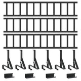 Roof Snow Guard Black 300 x 29.5 x 34.5 cm Steel 42028472