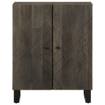Sideboard Black 60x33x75 cm Solid Wood Mango 4017686
