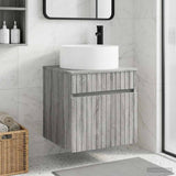 Wall-mounted Sink Vanity Grey Sonoma 49 x 44.5 x 65.5 cm 890628