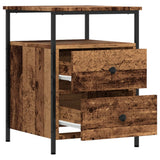 Bedside Cabinet Old Wood 44x45x60 cm Engineered Wood 857254