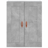 Highboard Concrete Grey 69,5x34x180 cm Engineered Wood 3199597