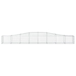 Arched Gabion Basket 400x50x40/60 cm Galvanised Iron 153412