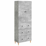 Cabinet Set 2 pcs 66 x 34.5 x 90 cm Engineered Wood 3416460