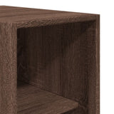 Wardrobe Brown Oak 30x50x200 cm Engineered Wood 3307780