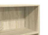 Bookcase Sonoma Oak 80x30x114 cm Engineered Wood 857933