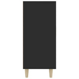 Sideboard Black 90x34x80 cm Engineered Wood 812493