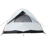 Camping Tent Dome 2-Person White Blackout Fabric Waterproof 94694