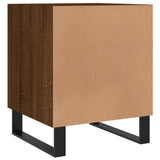 Bedside Cabinets 2 pcs Brown Oak 40x40x50 cm Engineered Wood 827627