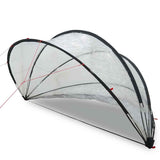 Pool Dome Folding Manual Transparent 405 x 405 x 192 cm PVC 42001109
