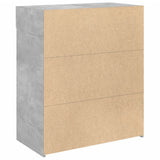 Sideboard Concrete Grey 80x42.5x93 cm Engineered Wood 3281479