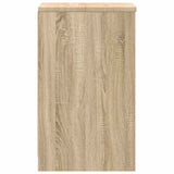 Garage Storage Cabinet Sonoma Oak 40x51x85 cm Solid Wood Pine 860537