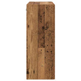 Wall-mounted Cabinet 2 pcs Old Wood 69.5 x 34 x 90 cm 3415558