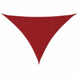 Sunshade Sail Oxford Fabric Triangular 5x6x6 m Red 135676