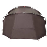 Fishing Tent 5-Person Brown Waterproof 4009393