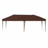 Pop-up Party Tent 575 x 290 x 245 cm Brown 42019786