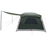 Family Tent with Roof Army Green 320 x 210 x 180 cm Polyester 42028492