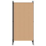 5-Panel Room Divider Beige 433 x 180 cm Fabric 42039229