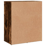Sideboards 2 pcs Smoked Oak 60x31x70 cm Engineered Wood 3276564