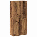 Highboard with Shelf Old Wood 80 x 39 x 178 cm Engineered wood 3365570