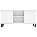 TV Cabinet White 104x35x50 cm Engineered Wood 827020